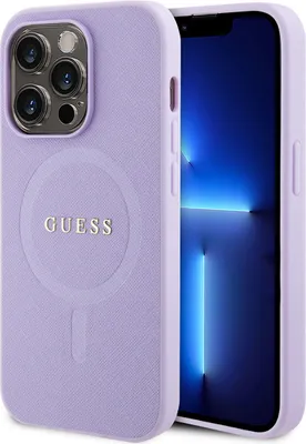 Image de Guess iPhone 14 Pro Hardcase - Saffiano - Violet