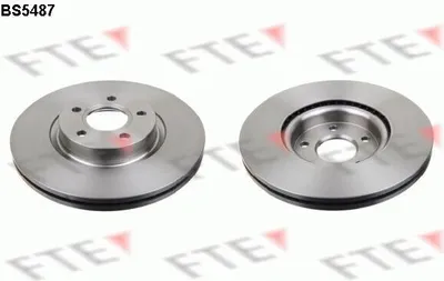 Produktbild von 2x FTE Bremsscheibe 9071234 vorne für FORD FOCUS III Turnier Kuga Mk2 (DM2)
