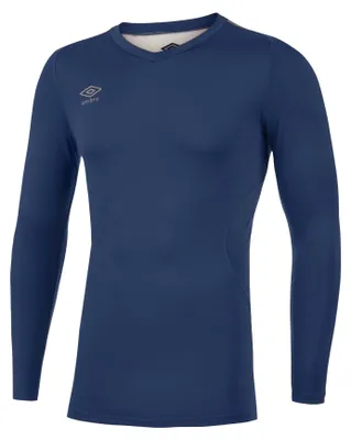 Productafbeelding van Umbro - "Elite" basislaag shirt met V-hals voor heren, model UO265 (3XL), marineblauw