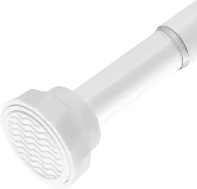 Zdjęcie produktu dla Wysuwana drążek prysznicowy 25 mm, biały, 76–195 cm