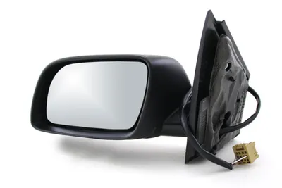 Produktbild von Außenspiegel passend für VW Polo 02 9N 10/01- 04/05 Links Fahrer schwarz 6Q1857507G01C 6Q0857537 6Q1857507G Johns