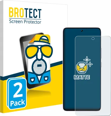 Produktbild von 2x BROTECT Schutzfolie für Xiaomi Poco M7 Pro Displayschutz Displayschutzfolie Folie Matt Entspiegelungsfolie