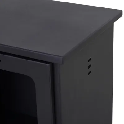 Zdjęcie produktu dla Kominek etanolowy Palnik na bioetanol 0,9 L Czas palenia 3 godziny Bez dymu metal 40 x 30 x 50 cm