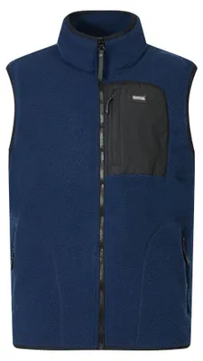 Immagine prodotto di Regatta - Giacca "Frankie" da uomo, in pile teddy, modello RG13591 (taglia M), colore blu navy/nero
