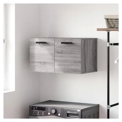 Produktbild von Hängeschrank Grau Sonoma 60 x 36,5 x 35 cm