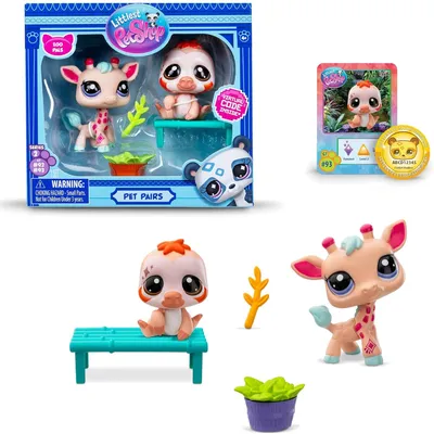 Obrázok produktu pre Sada "Littlest Pet Shop" s motívom zoo, obsahujúca figúrky a príslušenstvo