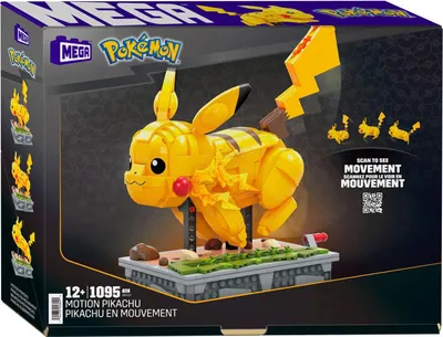 Produktbild von MEGA Pokémon Motion Pikachu bewegliches Bauset