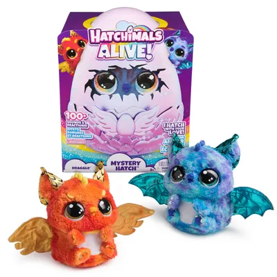 Produktbild von Hatchimals Alive Mystery Ei Draggle