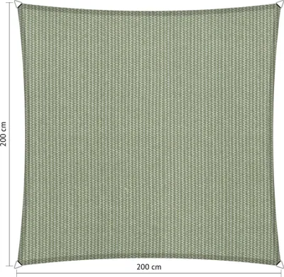 Produktbild von SHADOW COMFORT 2 x 2 m Viereckiges Quadrat Sonnensegel Moonstone Green