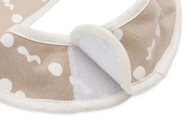 Produktbild von Jollein 029-566-68001, Dribbel-/Bandana-Lätzchen, Mehrfarbig, Unisex, Kind, Muster, Klettverschluss