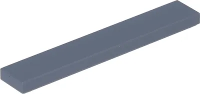 A 3D render of a dark gray LEGO tile.