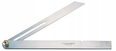 Produktbild von Shinwa 62596 Präziser Verstellbarer Edelstahl Winkelmesser 250mm