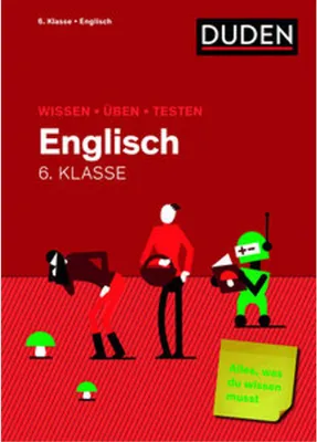Produktbild von Wissen - Üben - Testen: Englisch 6. Klasse