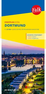 Obrázek produktu pro Falk Mapa města Extra Dortmund 1:22 000