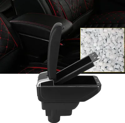 Produktbild von Aufbewahrungsbox Mittelarmlehne mit Getränkehalter Aschenbecher Passend für Opel Corsa