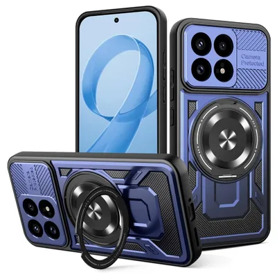 Obrázok produktu pre Techsuit – RuggedCam odolné puzdro s ochranou fotoaparátu pre Xiaomi Poco F8 Pro – modré