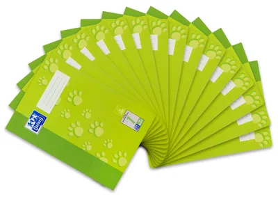Obrázok produktu pre Zošit A4 s linkami, 1 balenie = 15 x 16 listov