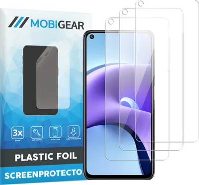 Produktbild von Mobigear  Xiaomi Redmi Note 9T Displayschutz Schutzfolie - Hüllenfreundlich (3er Pack)