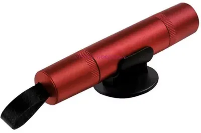 Image de Marteau de secours compact - Marteau de secours pour voiture - Rouge - Avec support - Marteau de secours - Marteau de sécurité - 1 pièce - Coupe-ceinture - CHPN