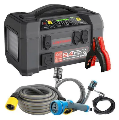 Produktbild von Lokithor AW401 Jump Starter / Booster 2500A + Powerbank 20000mAh + Compressor + Flash Light + Power Wash 5-in-1 Device