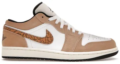 Productafbeelding van Jordan 1 Low SE, bruin met olifantprint - EU 45.5