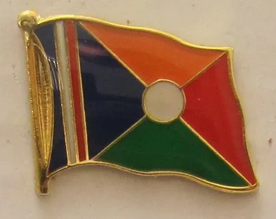 Produktbild von Reunion Pin Anstecker Flagge Fahne Nationalflagge