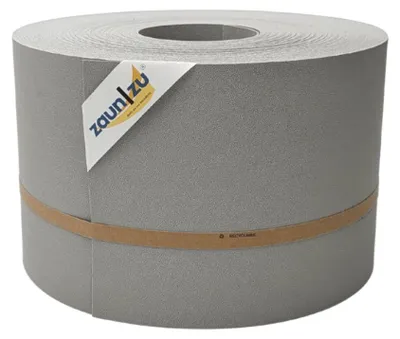 Produktbild von Sichtschutzstreifen zaun|zu PREMIUM 50m Rolle PP Zaunblende für Doppelstabzaun Steingrau, 50m