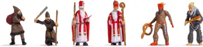 Produktbild von NOCH 15929 - H0 - Nikolaus mit Knecht Ruprecht  - Neu