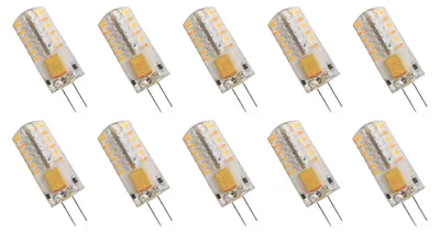 Produktbild von Spectrum G4 LED Stecklampe 2W 165lm 3000K Warmweiß 12V 10 Stück