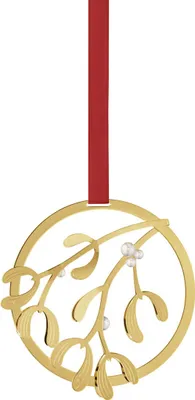 Produktbild von Georg Jensen CHRISTMAS MOBILE MISTLETOE 18 KT GOLD PLATED 10020767