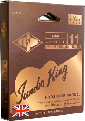 Immagine prodotto di Rotosound JK11-3 Corde per chitarra acustica