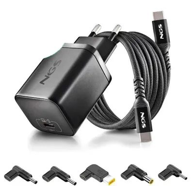 Productafbeelding van NGS BUD 65W-L, Binnen, AC, 20 V, 3,25 A, 1,5 m, Zwart