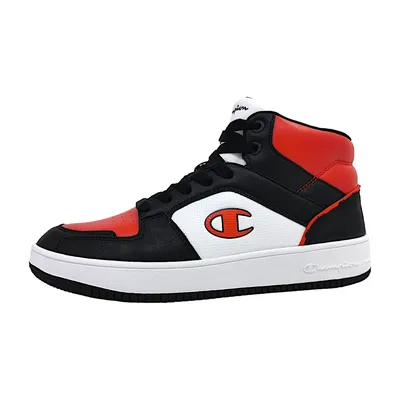 A single Champion Rebound 2.0 Mid sneaker is shown against a white background.