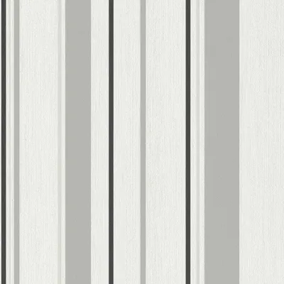 Produktbild von Vliestapete 536256 Tapete Streifen Wellen 53 x 1005 cm Rasch #ROCKNROLLE Grau