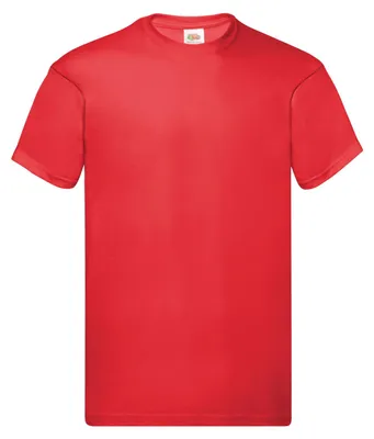 Produktbild von Fruit of the Loom - "Original" T-Shirt für Herren/Damen Uni LT1822 (M) (Rot)