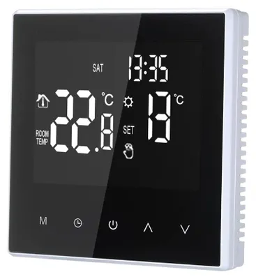 Thermostat für Fußbodenheizung, LCD-Touch, 16 A, programmierbar