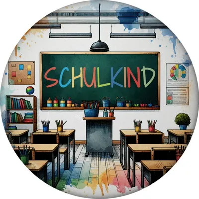 Produktbild von Schulkind Magnet mit Flaschenöffner rund