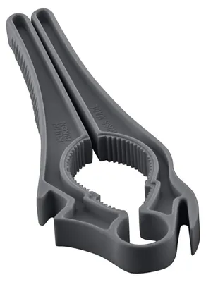 5-in-1 Multiöffner aus Kunststoff, grau, 13,5 cm
