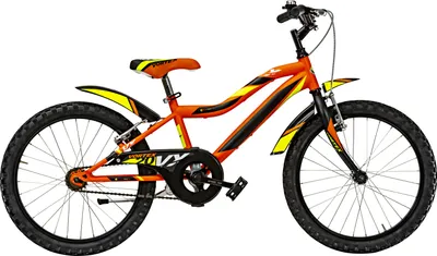 Produktbild von Kinderfahrrad MTB Canellini VORTEX 20" 1V - Orange/Schwarz/Gelb