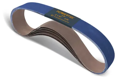 Immagine prodotto di Nastri abrasivi in zirconia | 2" x 42", grana 60, confezione da 6 pezzi