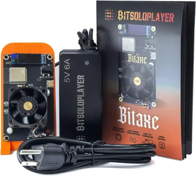 Produktbild von Bitaxe Gamma 601 BTC Miner - 1,2TH/s, BM1370 ASIC, WiFi 2,4G, 18W/TH, leise für Zuhause - Kompatibel mit S21 Pro