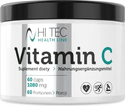 Produktbild von HI TEC HEALTH LINE Vitamin C - 60 kaps.