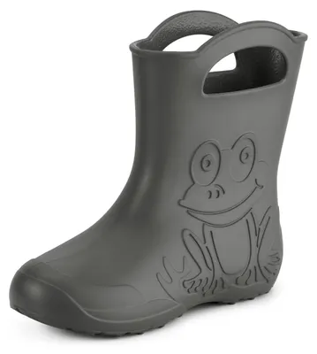 Produktbild von Ladeheid Damen federleichte Eva Gummistiefel Regenschuhe LA-CA-09 (Carbone, 40/41 EU)
