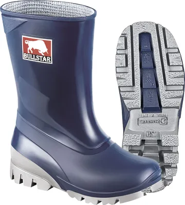 Produktbild von BULLSTAR Kinder-Stiefel MAXI, blau/grau, Gr. 35/36