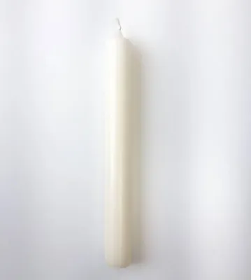 Produktbild von INNA-Glas Stabkerze Charlotte, creme, 18,5cm, Ø 2,1cm, 6,5h -  Germany - Haushaltskerze