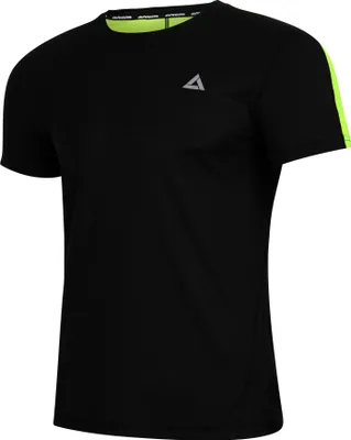 Produktbild von Airtracks Laufshirt Kurzarm Pro Line - XL - Schwarz-Neon