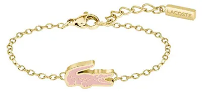 Image de Magnifique bracelet en acier plaqué or Cutie Croc 2040530