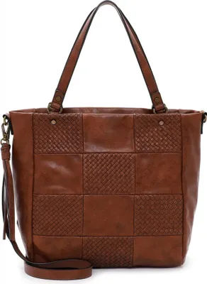 Image de SURI FREY sac shopper sac à épaule Bly Shopper Cognac brun
