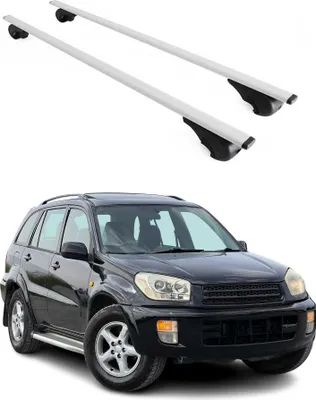 Immagine prodotto di Barre portatutto trasversali per Toyota RAV4 2000-2005, colore argento