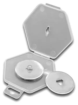 Produktbild von 10 Ersatzklingen 28 mm für Rollschneider, Rollmesser, Cutter